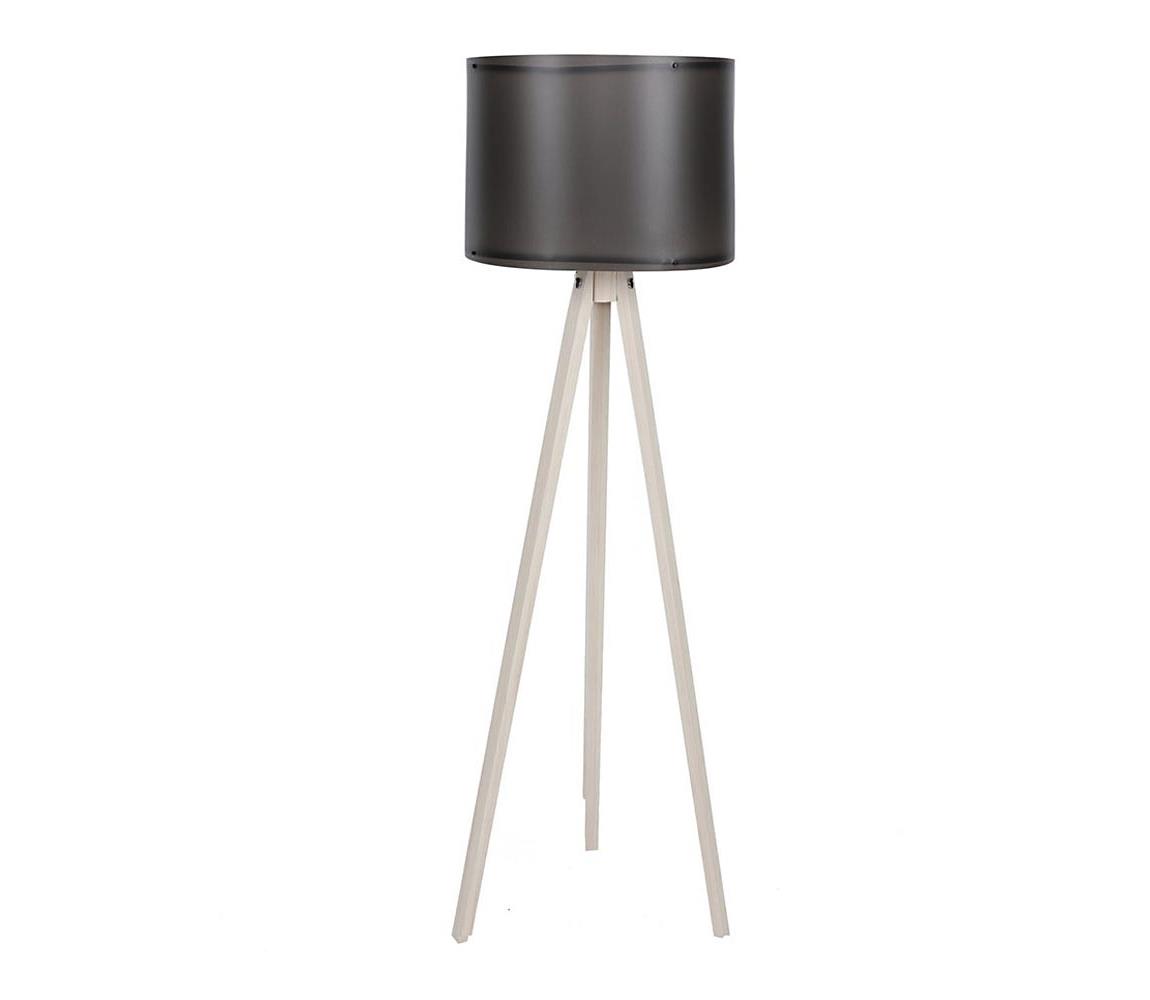 Asir Stojací lampa AYD 1xE27/60W/230V černá/béžová AS0420