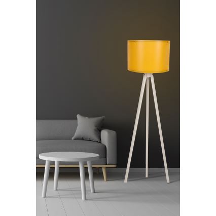 Stojací lampa AYD 1xE27/60W/230V oranžová/béžová