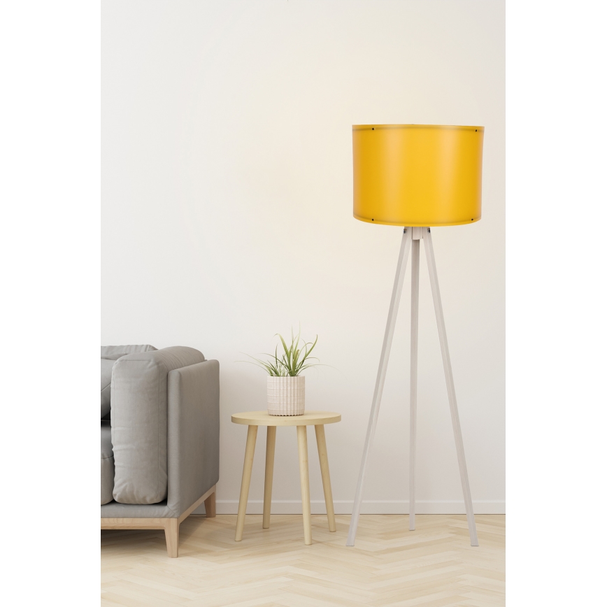 Stojací lampa AYD 1xE27/60W/230V oranžová/béžová