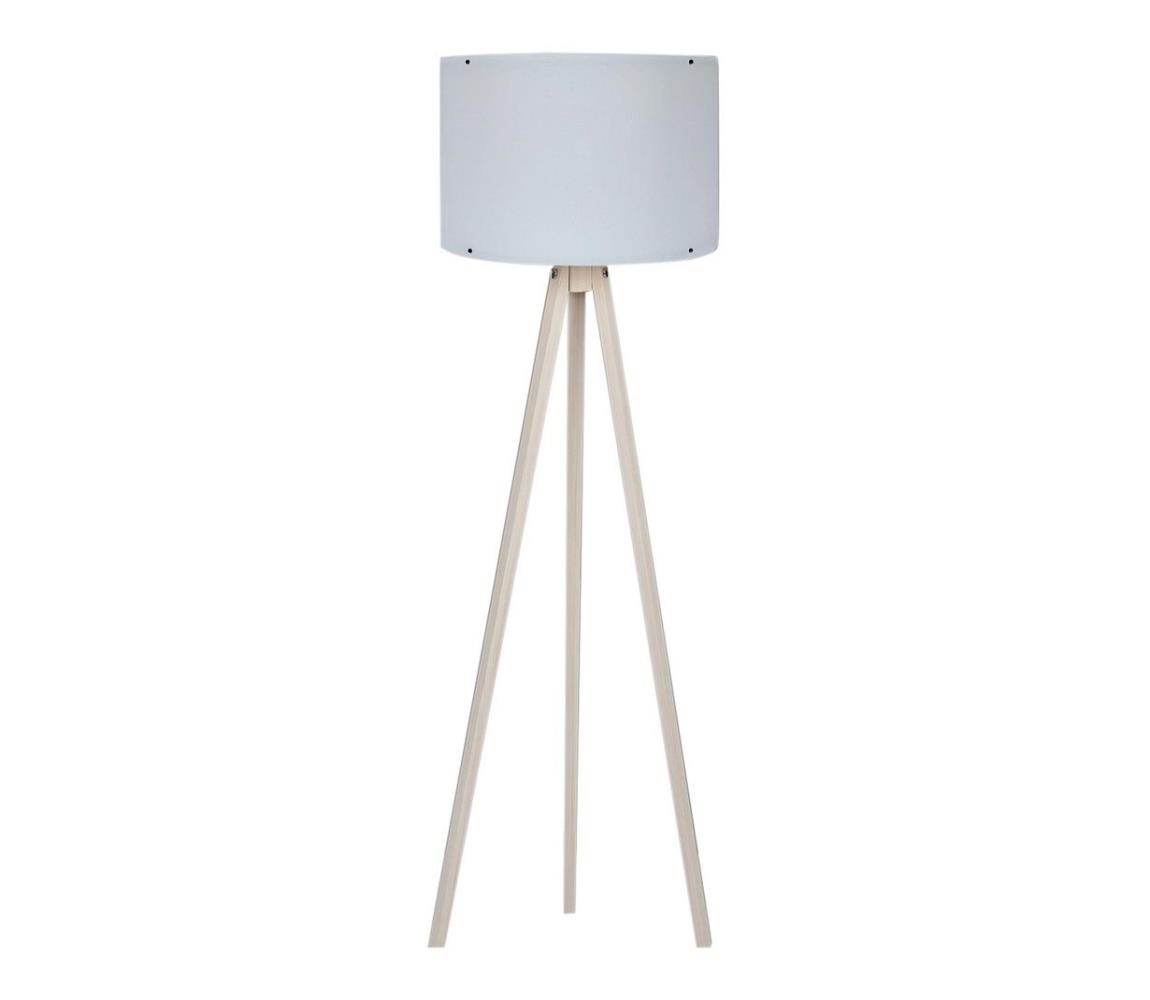 Asir Stojací lampa AYD 1xE27/60W/230V šedá/béžová AS0423