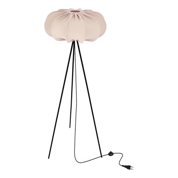 Stojací lampa CAFEE 1xE27/40W/230V béžová/černá