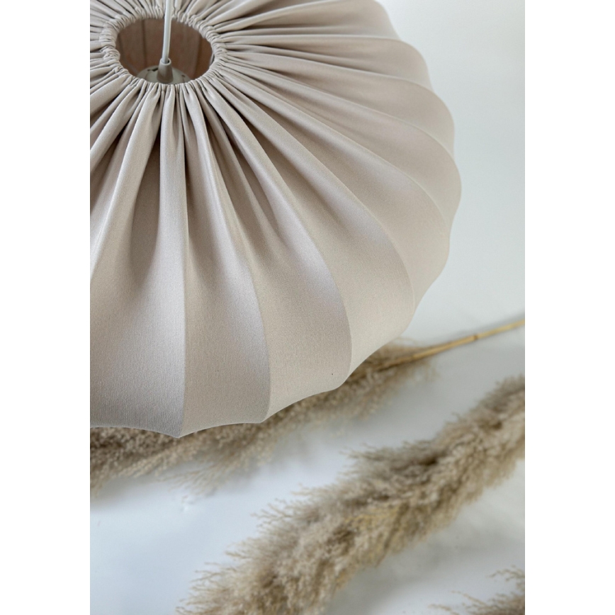 Stojací lampa CAFEE 1xE27/40W/230V béžová/černá