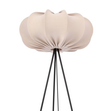 Stojací lampa CAFEE 1xE27/40W/230V béžová/černá