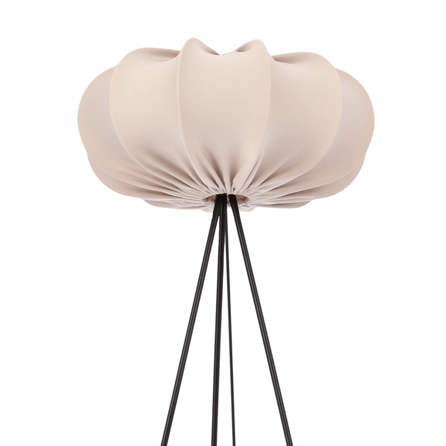 Stojací lampa CAFEE 1xE27/40W/230V béžová/černá