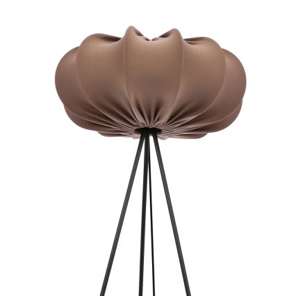 Stojací lampa CAFEE 1xE27/40W/230V hnědá/černá