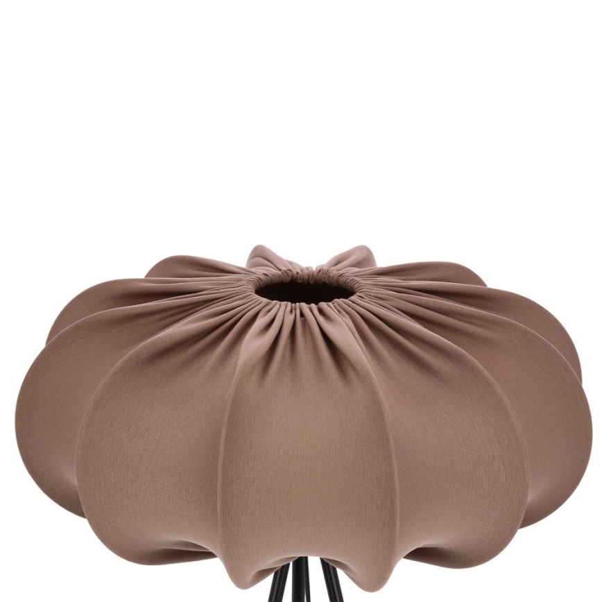 Stojací lampa CAFEE 1xE27/40W/230V hnědá/černá
