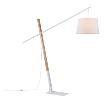 Stojací lampa CALI 1xE27/11W/230V bílá