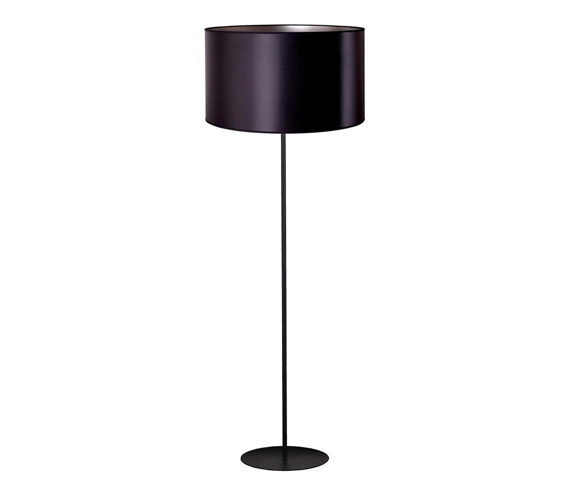 Duolla Stojací lampa CANNES 1xE27/15W/230V 45 cm černá/stříbrná DU602952