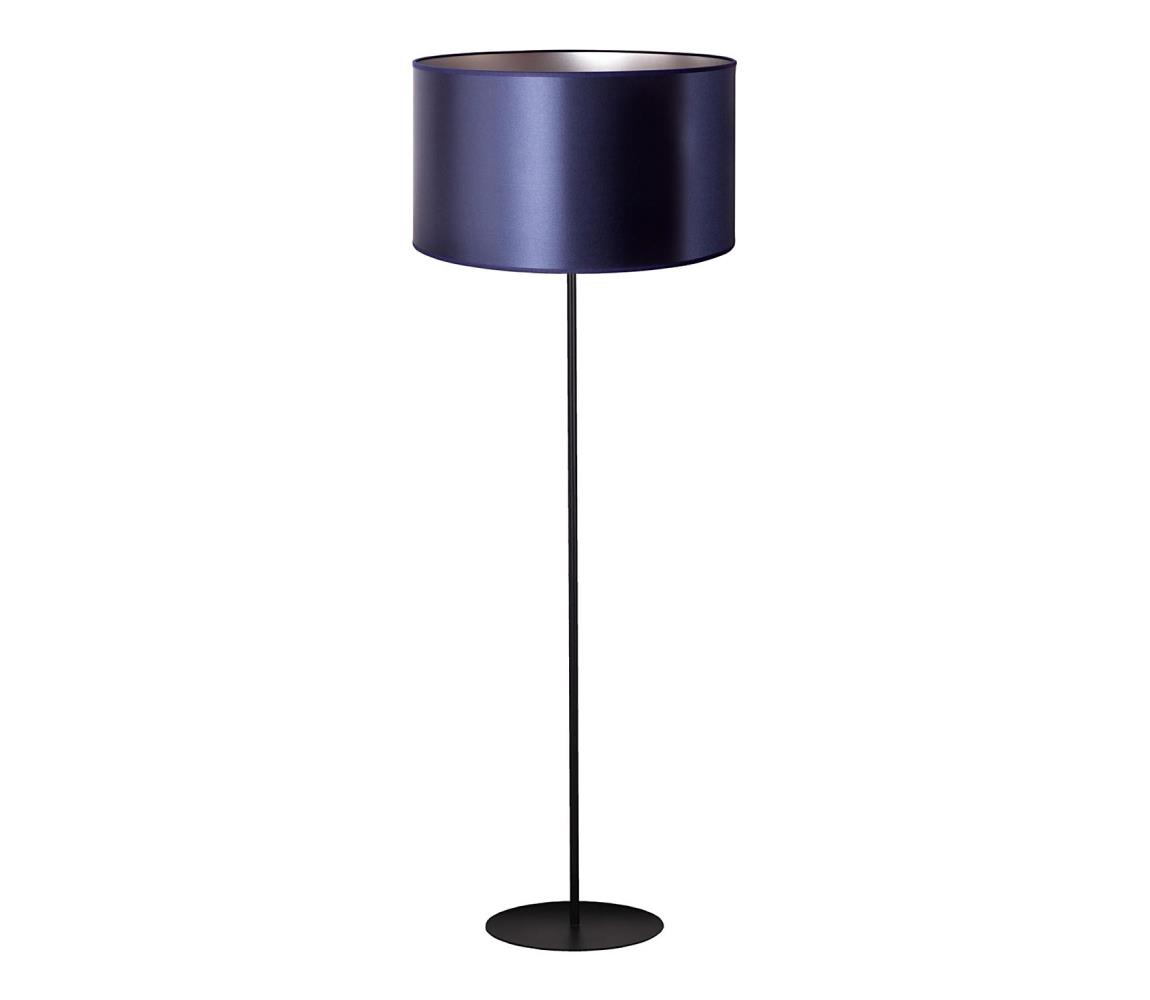 Duolla Stojací lampa CANNES 1xE27/15W/230V 45 cm modrá/stříbrná/černá DU602945