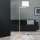 Stojací lampa CARLTON 1xE27/40W/230V bílá/zlatá