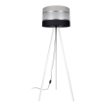 Stojací lampa CORAL 1xE27/60W/230V bílá/černá/šedá/matný chrom