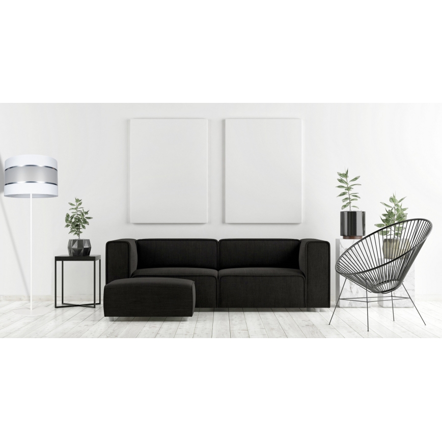 Stojací lampa CORAL 1xE27/60W/230V bílá