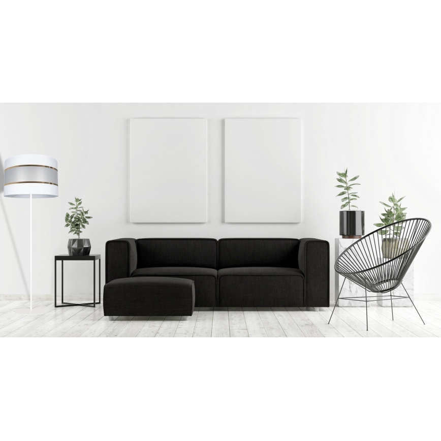 Stojací lampa CORAL  1xE27/60W/230V bílá