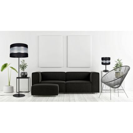 Stojací lampa CORAL 1xE27/60W/230V černá