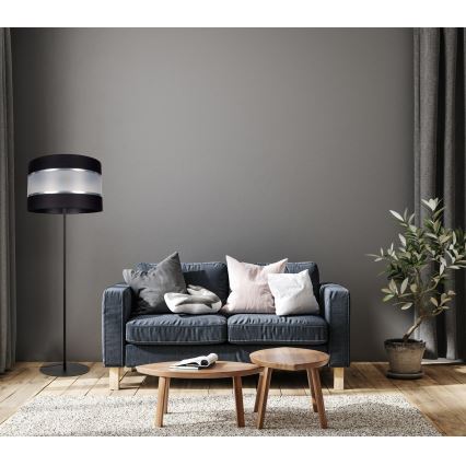 Stojací lampa CORAL 1xE27/60W/230V černá