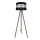 Stojací lampa CORAL 1xE27/60W/230V hnědá/černá/matný chrom