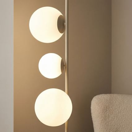 Stojací lampa ETNO 4xG9/8W/230V béžová