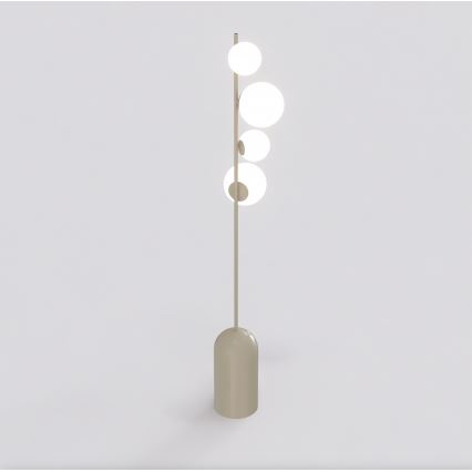 Stojací lampa ETNO 4xG9/8W/230V béžová