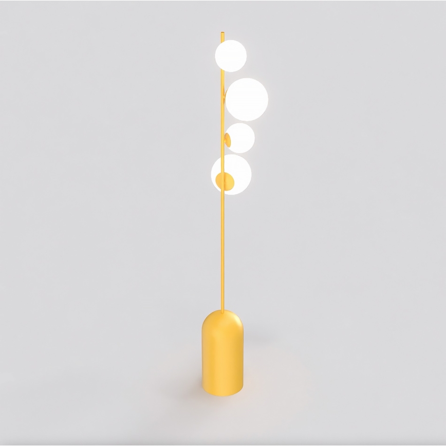 Stojací lampa ETNO 4xG9/8W/230V oranžová