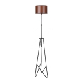 Stojací lampa FLOAT 1xE27/60W/230V hnědá