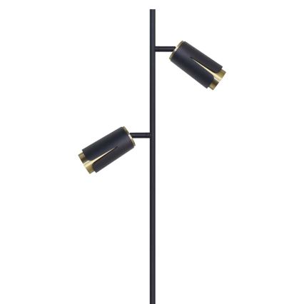 Stojací lampa FLOWER 2xGU10/8W/230V černá