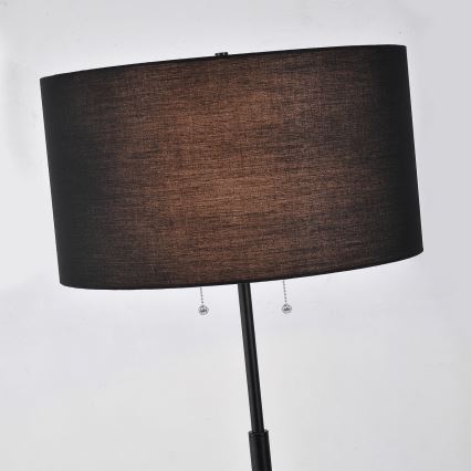 Stojací lampa FOGO 2xE27/15W/230V černá