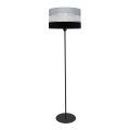 Stojací lampa HELEN 1xE27/15W/230V černá/šedá/stříbrná