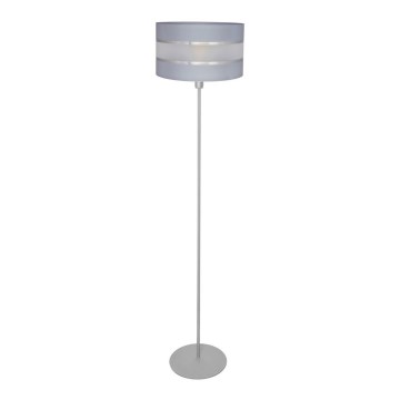 Stojací lampa HELEN 1xE27/15W/230V šedá/stříbrná