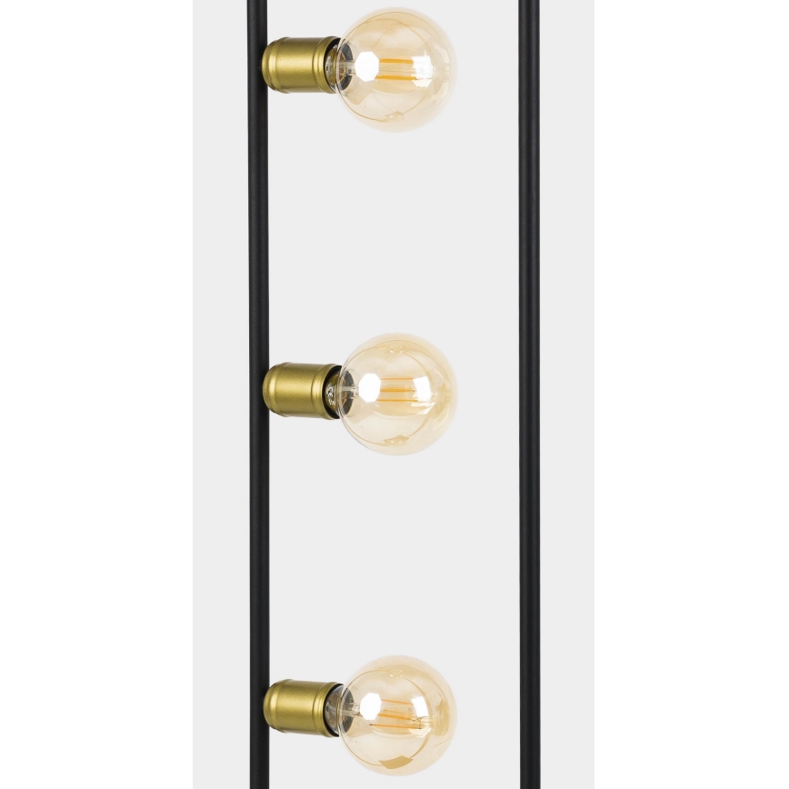 Stojací lampa HYDRIA 3xE27/60W/230V černá