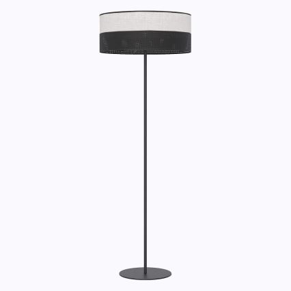 Stojací lampa KARBON 1xE27/15W/230V černá/šedá