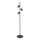 Stojací lampa KARBON 3xGU10/10W/230V černá