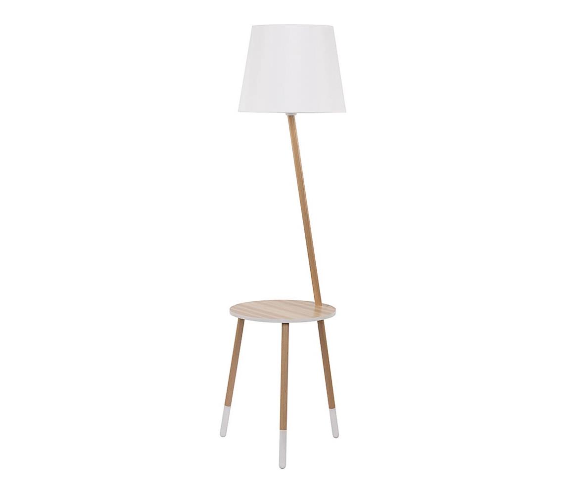 TK Lighting Stojací lampa LAMA 1xE27/60W/230V bílá TK2862