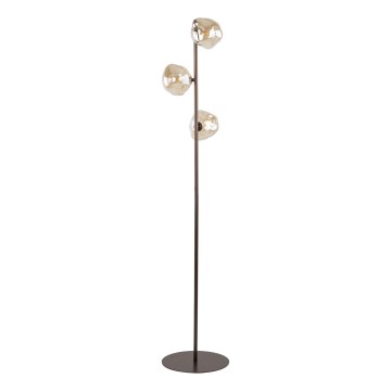 Stojací lampa LAVA 3xG9/8W/230V bronzová/kouřová béžová