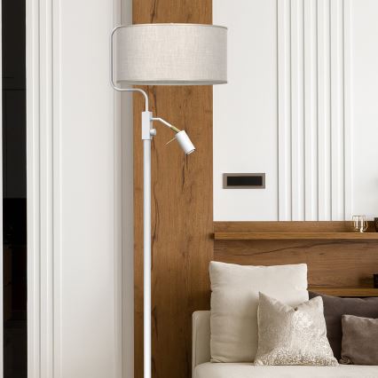Stojací lampa LINO 1xE27/40W/230V + 1xGU10-MR11/7W