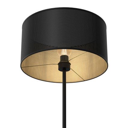 Stojací lampa LOFT SHADE 1xE27/60W/230V černá/zlatá