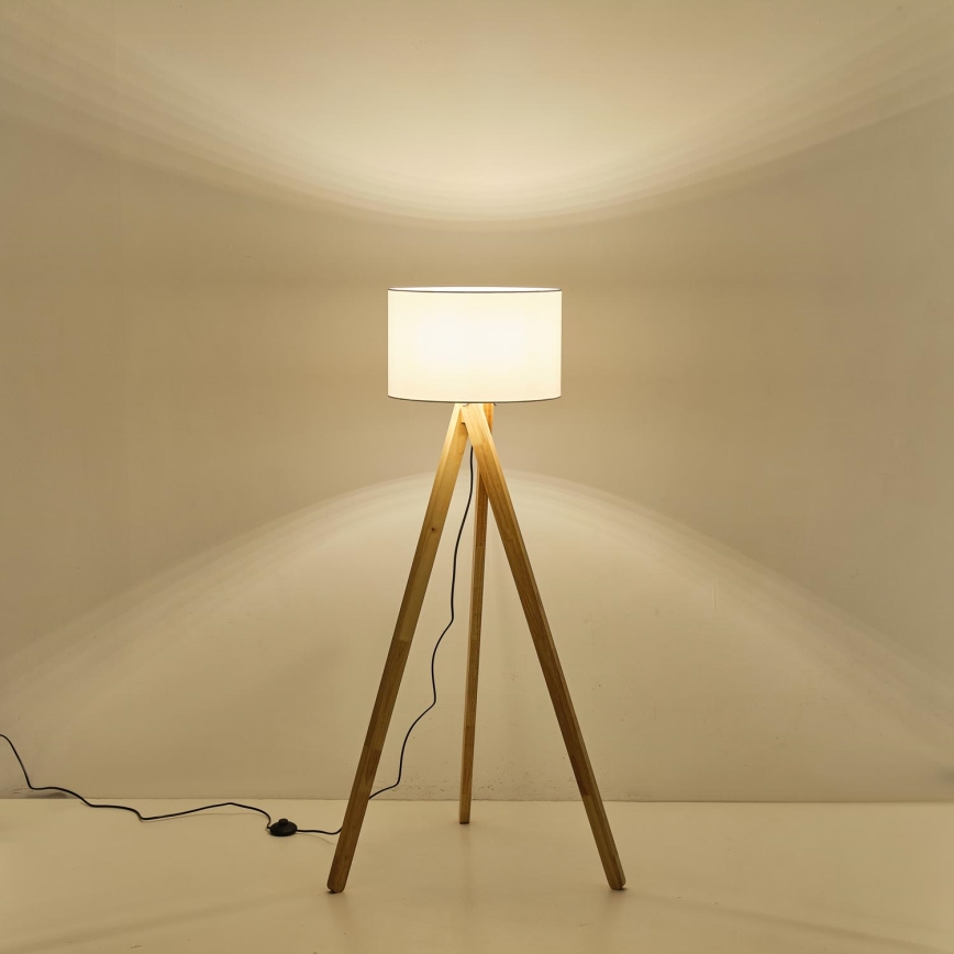 Stojací lampa MADERA 1xE27/40W/230V