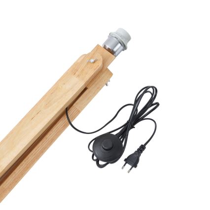 Stojací lampa MADERA 1xE27/40W/230V