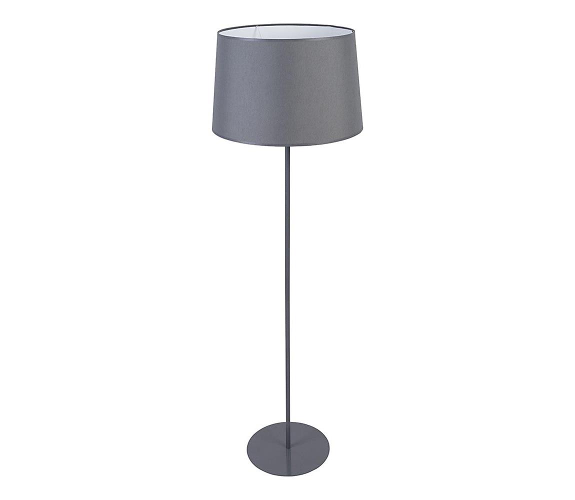 TK Lighting Stojací lampa MAJA 1xE27/15W/230V šedá TK2918