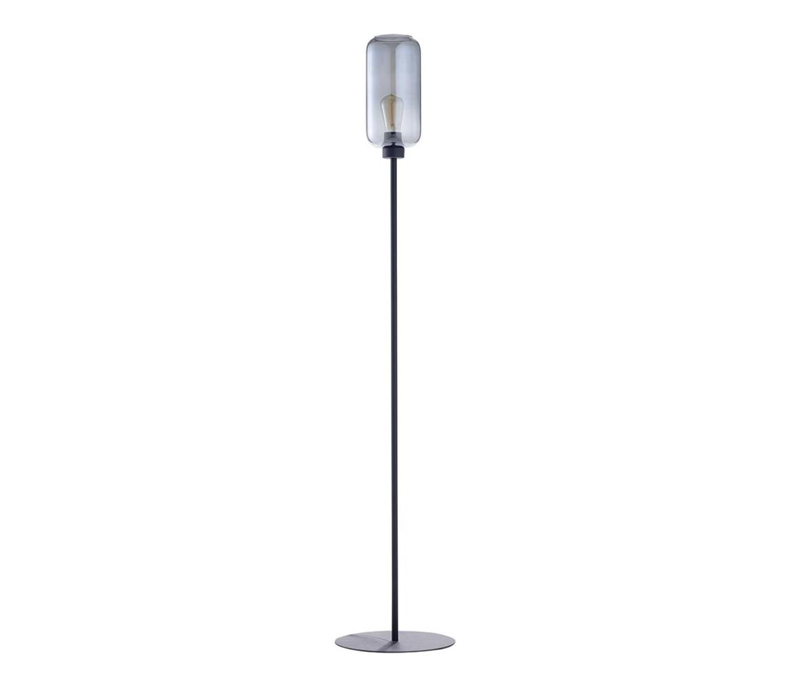 TK Lighting Stojací lampa MARCO 1xE27/60W/230V černá TK5052