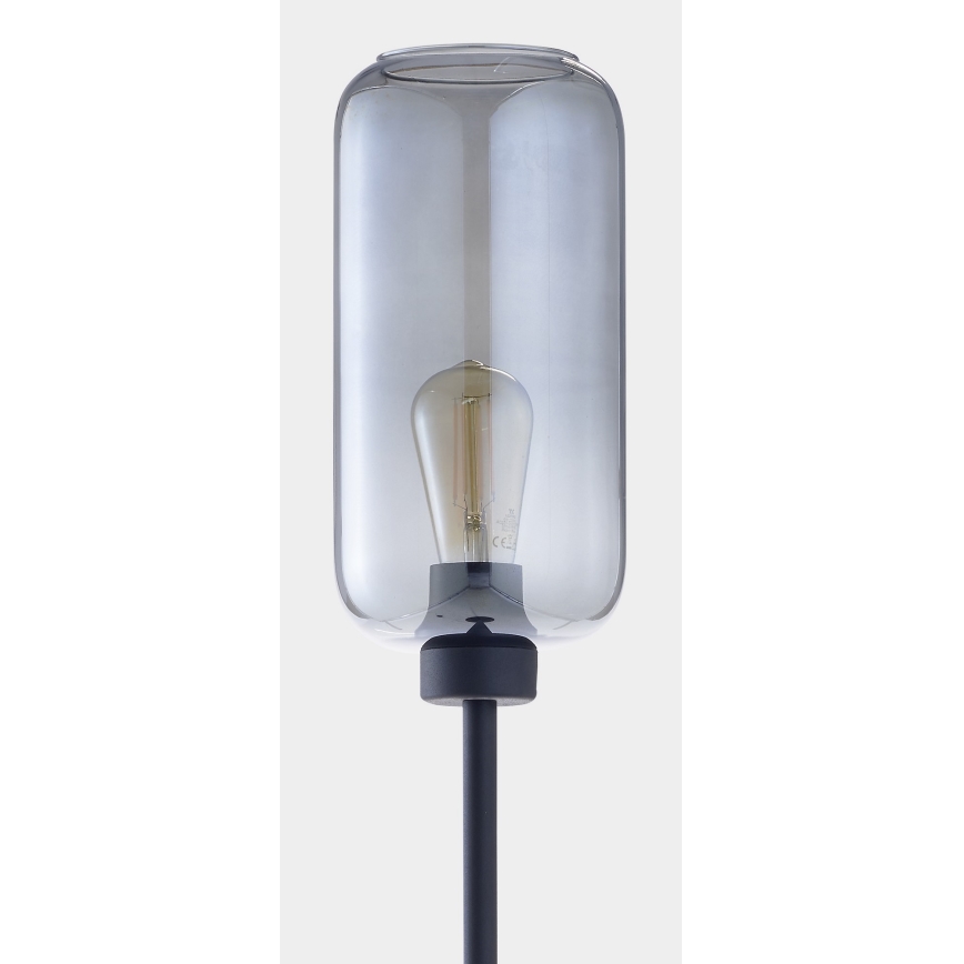 Stojací lampa MARCO 1xE27/60W/230V černá