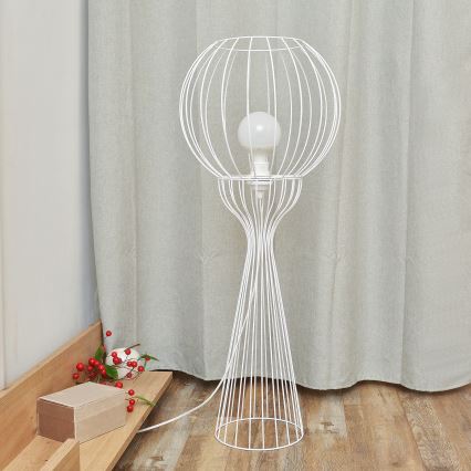 Stojací lampa MERCURE 1xE27/15W/230V bílá