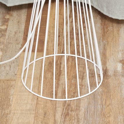 Stojací lampa MERCURE 1xE27/15W/230V bílá