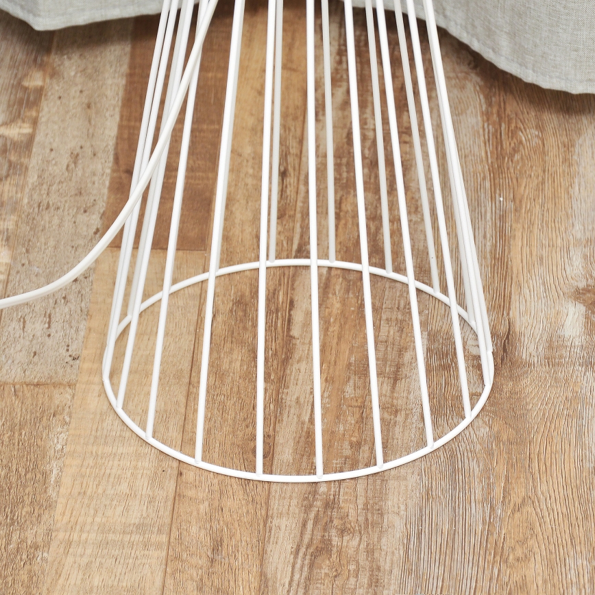 Stojací lampa MERCURE 1xE27/15W/230V bílá