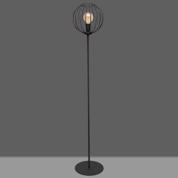 Stojací lampa MERCURE 1xE27/15W/230V černá