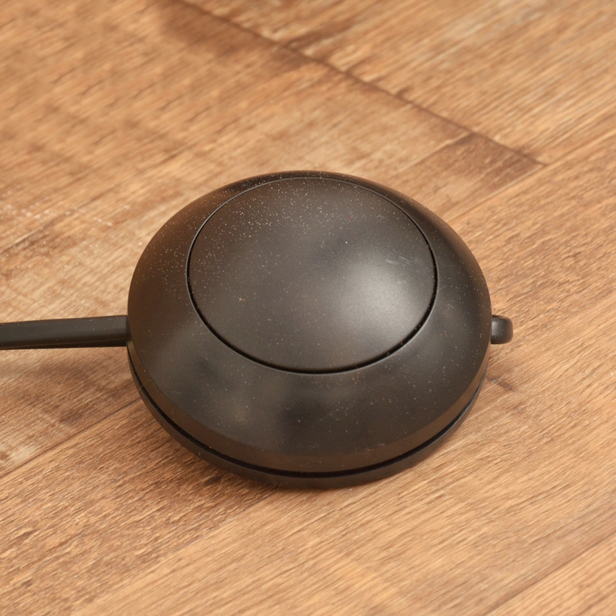 Stojací lampa MERCURE 1xE27/15W/230V černá