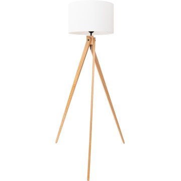 Stojací lampa NATT 1xE27/15W/230V bílá