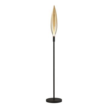 Stojací lampa NORDIC 1xG9/5W/230V černá/kouřová béžová