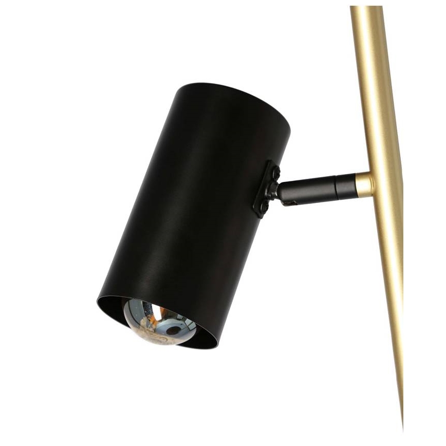 Stojací lampa PERRET 2xGU10/15W/230V černá/zlatá