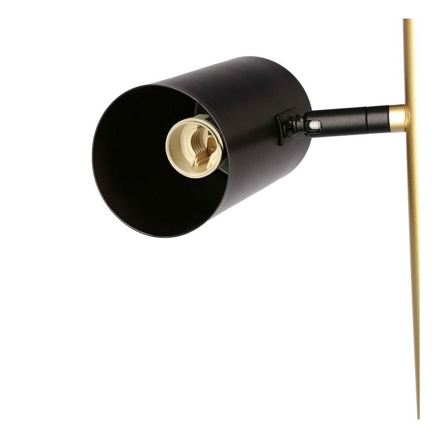 Stojací lampa PERRET 2xGU10/15W/230V černá/zlatá