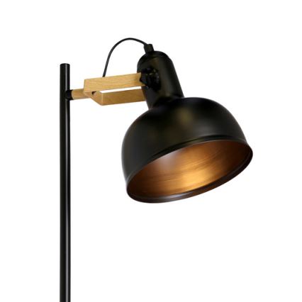 Stojací lampa RENO 1xE27/40W/230V černá